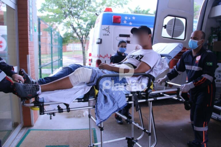 Baleado quando fazia caminhada na Zona Sul de Maringá