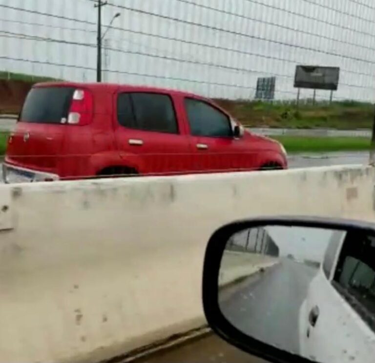 Motorista é filmado trafegando na contramão entre Maringá e Paiçandu