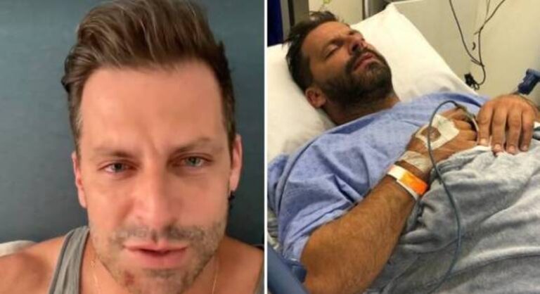 Ator usa as redes sociais para contar que sofreu agressão