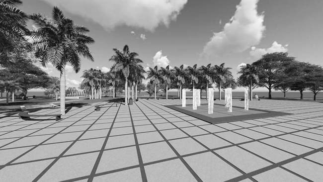 Praça Napoleão Moreira ganhará chafariz e túnel de água