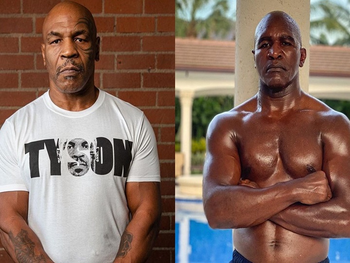Fãs do boxe acreditam em trilogia Tyson x Holyfield