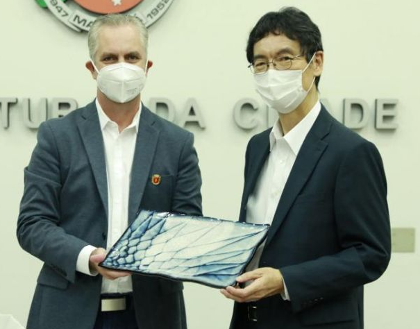 Ulisses Maia recebe visita do Cônsul do Japão