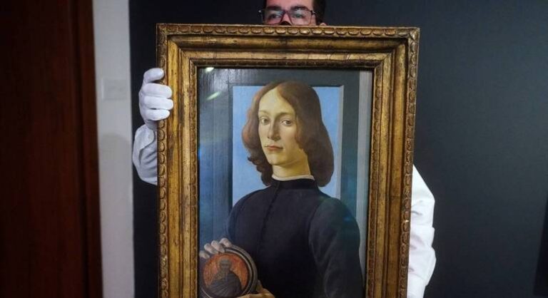 Retrato raro de Botticelli é vendido por R$ 497 milhões em leilão