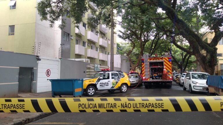 Briga termina com incêndio no apartamento do casal