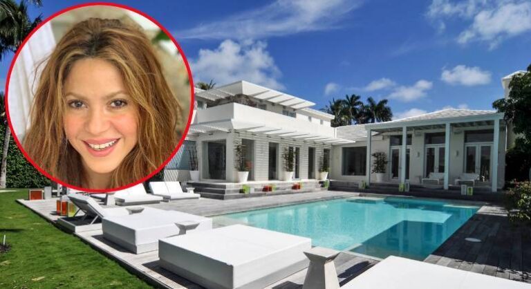 Shakira coloca mansão em Miami à venda por R$ 86 milhões