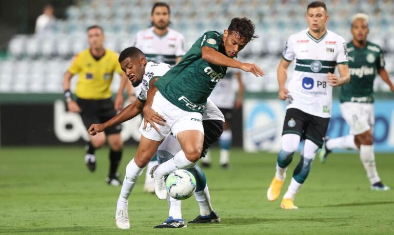 Coritiba derrota o Palmeiras