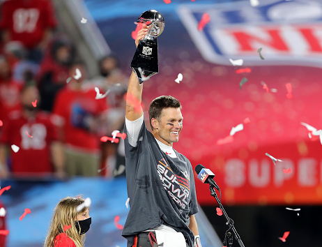 Tom Brady comanda título dos Buccaneers