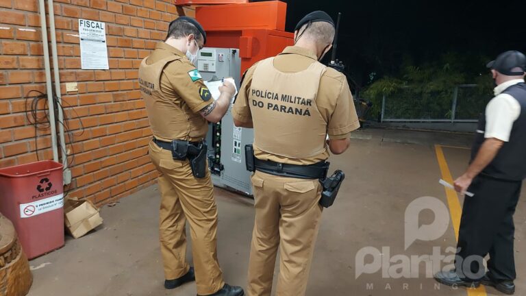 Ladrões esvaziam caixas eletrônicos sem uso de explosivos