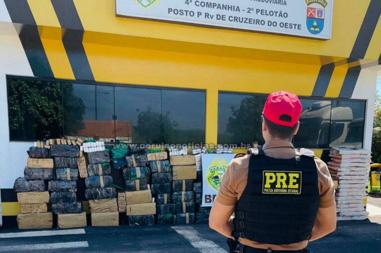 Mais de duas toneladas de maconha apreendidas na Operação Vida