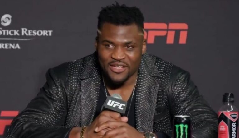 Ngannou ironiza declarações de Jon Jones