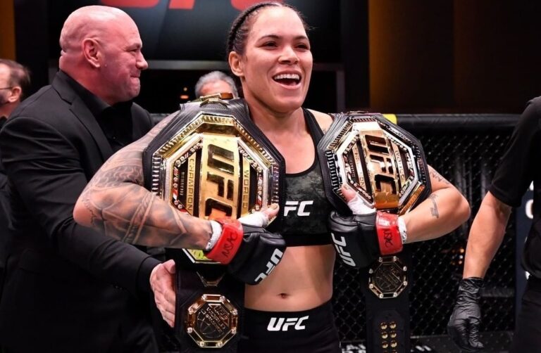 Amanda Nunes dá show e finaliza Megan Anderson