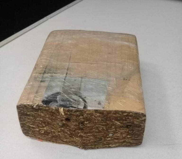 Denúncia anônima leva polícia a esconderijo de droga