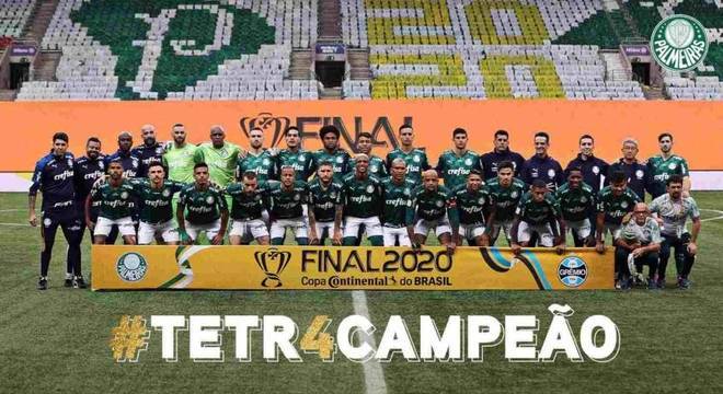 Temporada palmeirense e títulos rende R$ 250 mi em 2020