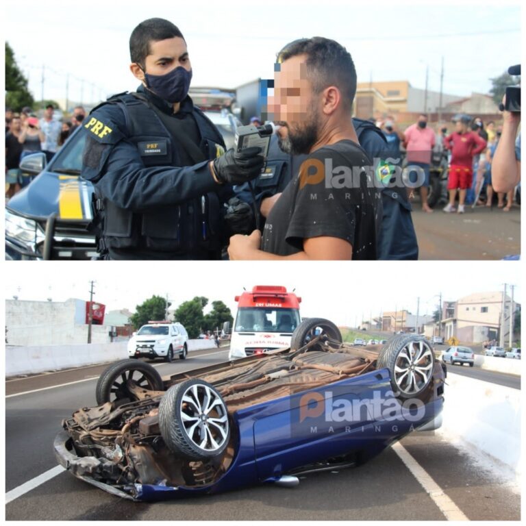 Motorista provoca acidente, ofende socorristas e vai preso