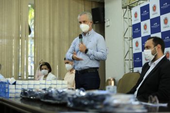 Prefeitura recebe doação de 1,5 mil oxímetros e 500 termômetros da sociedade civil organizada