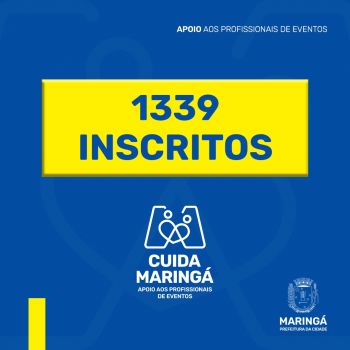1339 profissionais de eventos solicitam auxílio financeiro