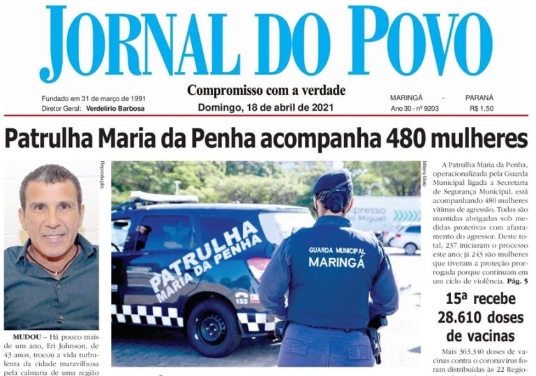 Jornal do Povo tem a liderança em Maringá