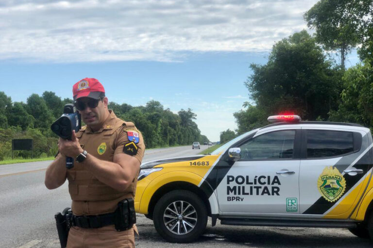 Excesso de velocidades nas rodovias paranaenses aumenta em 345%