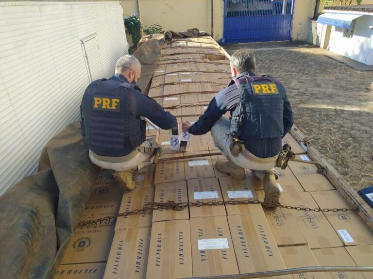 PRF impõe prejuízo milionário aos contrabandistas