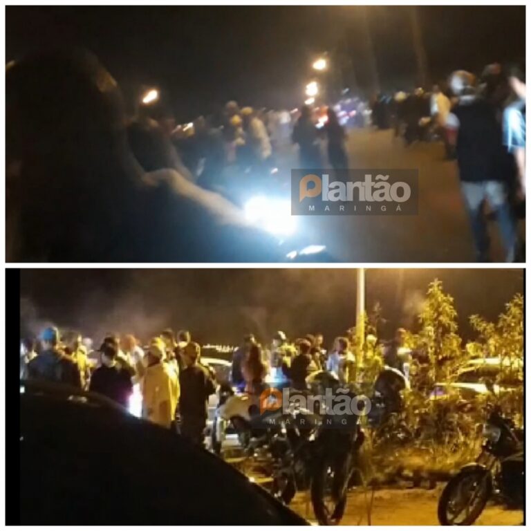 Jovem é baleado durante festa clandestina em Maringá