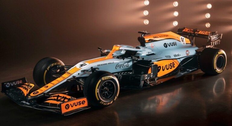 McLaren adota look retrô para retorno do GP de Mônaco