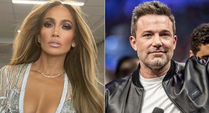 Reaproximação de J.Lo e Ben Affleck começou por e-mail, diz site