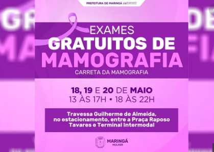 Semulher inicia exames preventivos contra câncer de mama