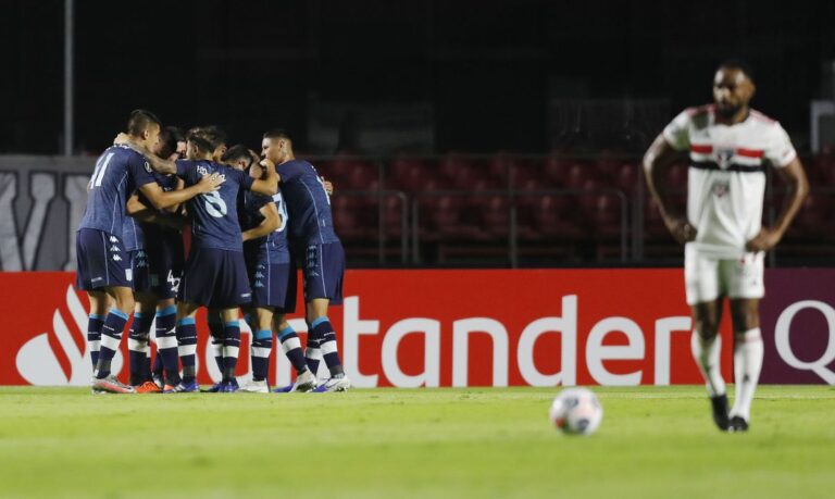 São Paulo cai diante do Racing na Libertadores
