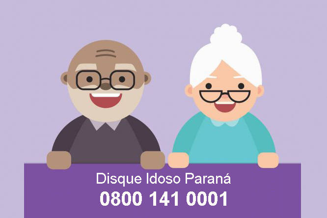 Disque Idoso Paraná ajuda Governo a dar proteção a pessoas com 60 anos ou mais