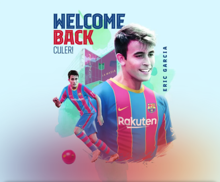 Eric Garcia é o novo reforço do Barcelona