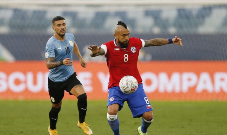 Chile e Uruguai empatam na Copa América