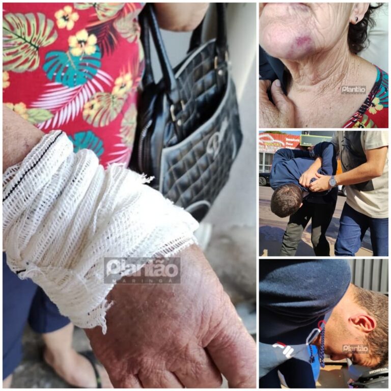 Neto agride avó por ela ter pedido seu celular de volta