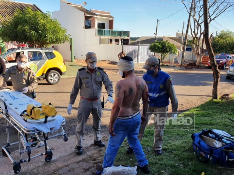 Briga de vizinhos por dívida quase termina em morte