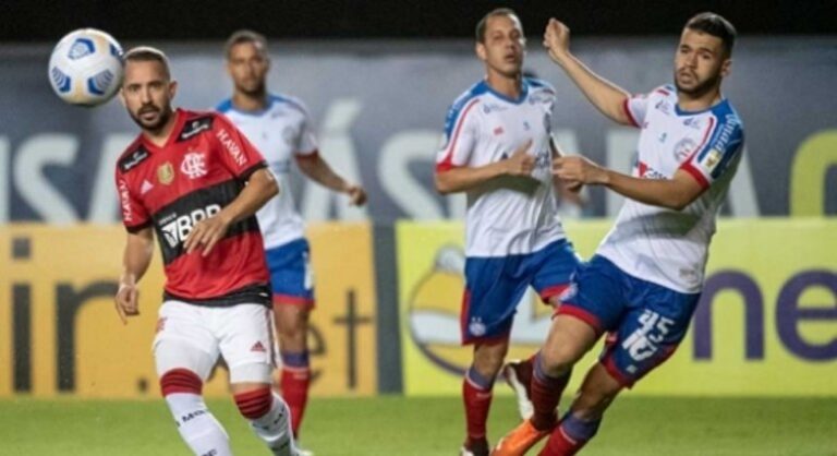 Flamengo goleia o Bahia