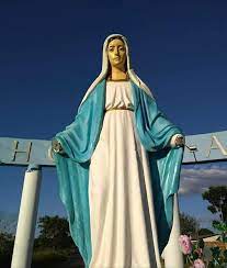 Ladrões quebram as mãos de imagem de santa em Maringá
