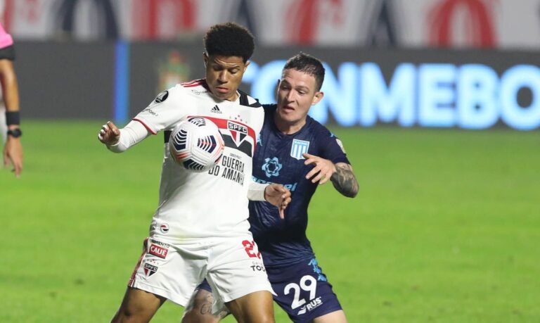 São Paulo fica no 1 a 1 com o Racing