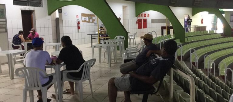 Com previsão de frio extremo, Vila Olímpica será transformada em alojamento para moradores de rua
