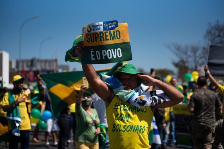 Apoiadores do Governo Federal programam manifestação dia sete