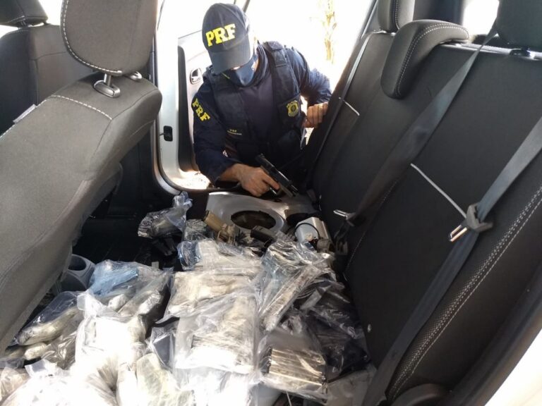 Armas clandestinas eram transportadas em tanque de carro