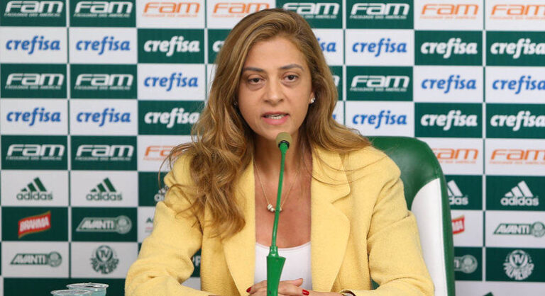 Leila Pereira diz que será candidata à presidência do Palmeiras