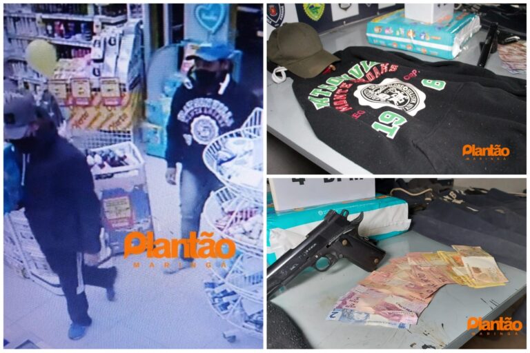 Polícia prende dupla suspeita de praticar vários assaltos