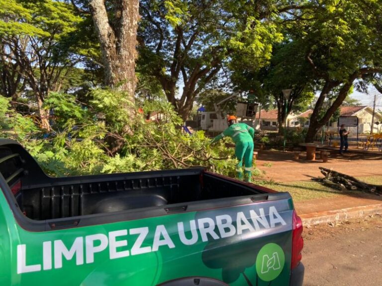 Limpeza Urbana já recolheu 103 toneladas de volumosos
