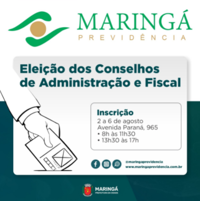 Maringá Previdência seleciona integrantes para conselhos