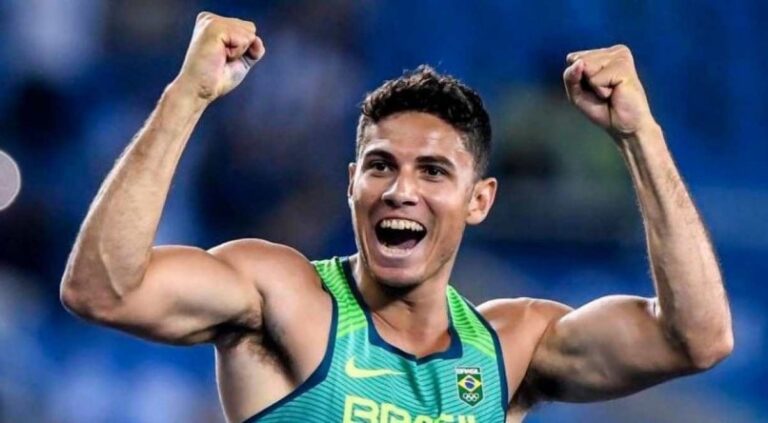 Thiago Braz conquista bronze no salto com vara