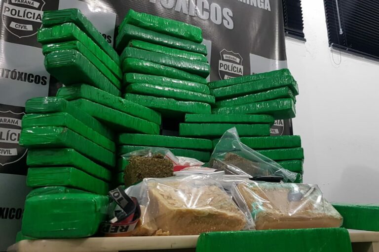 Polícia prende suspeitos de vender drogas em Maringá