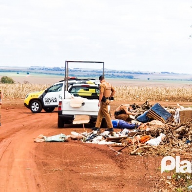 Agricultor confessa ter matado homem que descarregava entulhos em estrada rural