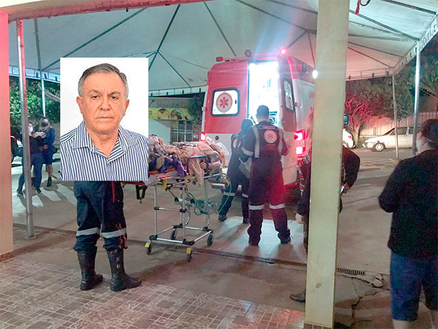 Vice-prefeito de Goioerê sofre acidente grave em casa