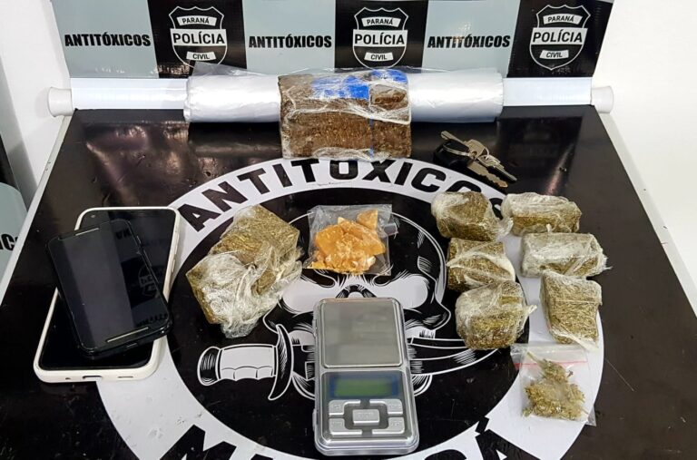 Polícia prende homem que vendia droga na Zona 7