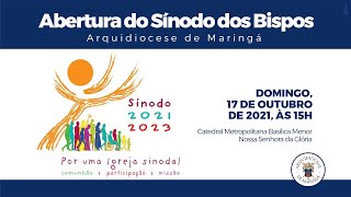 Arquidiocese de Maringá inicia Sínodo dos Bispos
