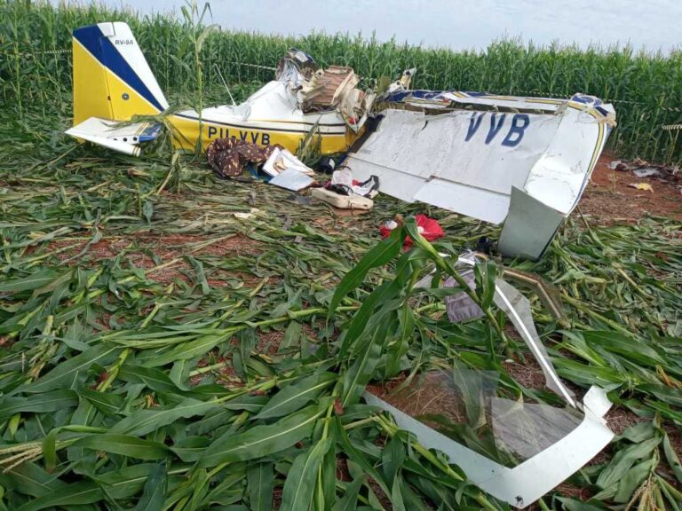 Paraná é o 5º estado em acidentes aéreos fatais